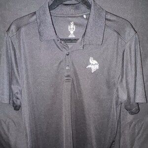 Black C-BUK Vikings Polo